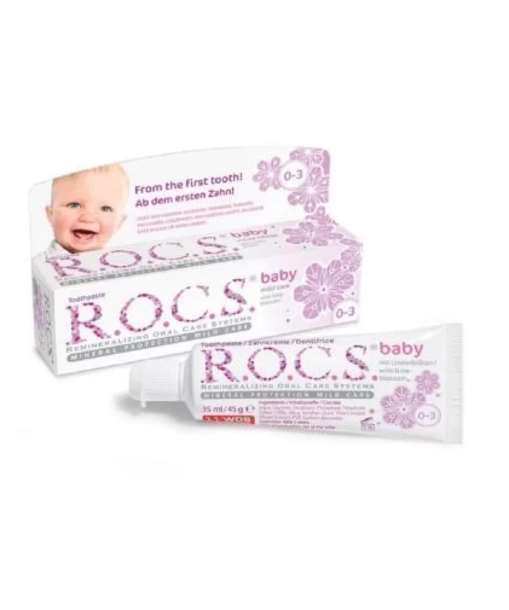 R.O.C.S.Baby Diş Macunu 35ml 0-3 Yaş Ihlamur