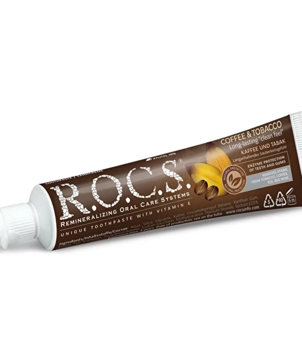 R.O.C.S.Kahve ve Tütün Lekelerine Karşı Diş Macunu 60ml