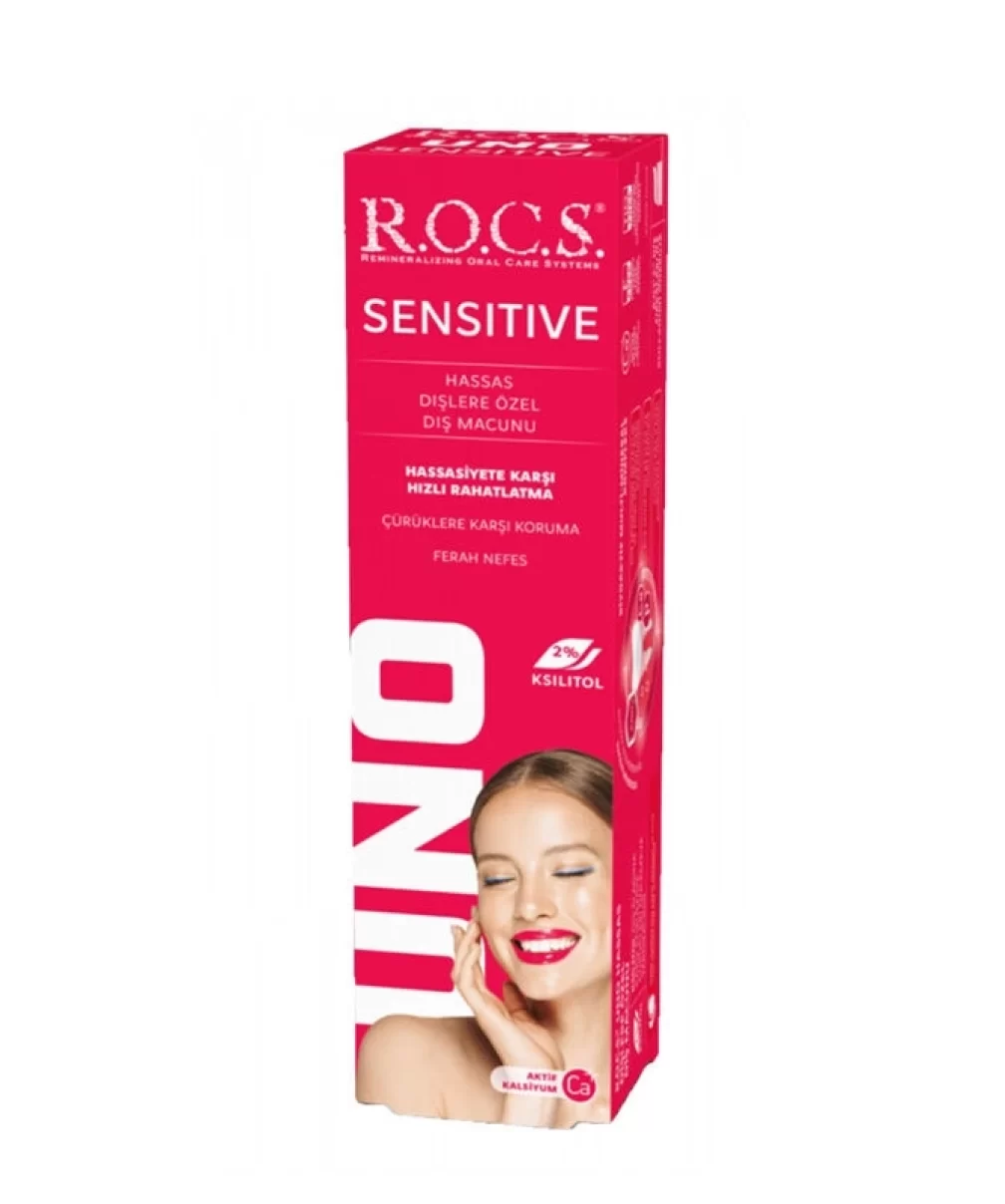 R.O.C.S.Uno Sensitive Hassas Dişlere Özel Diş Macunu 60 ml