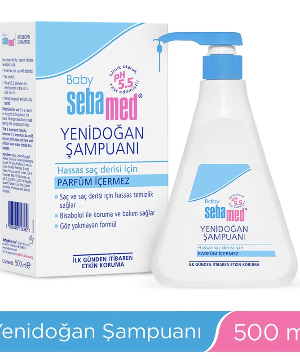 Sebamed Baby Yenidoğan Bebek Şampuanı 500ml