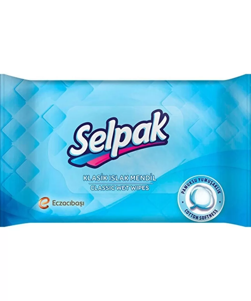 Selpak Klasik Islak Cep Mendili 3lü 30 Yaprak