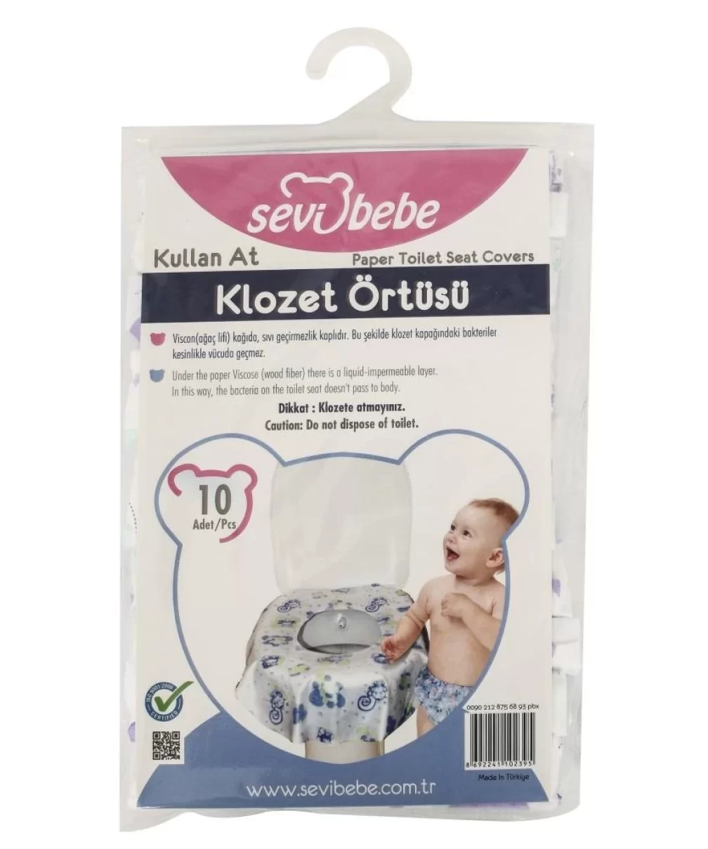 Sevi Bebe Kullan At Klozet Örtüsü (10 Adet) ART-239