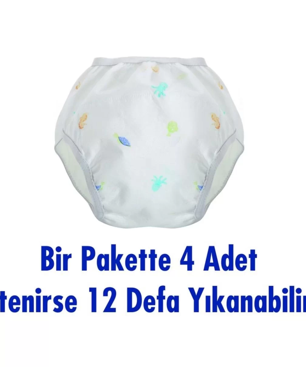 Sevi Bebe Pamuk Pedli Alıştırma Külodu (4 Adet) ART-259 Orjinal