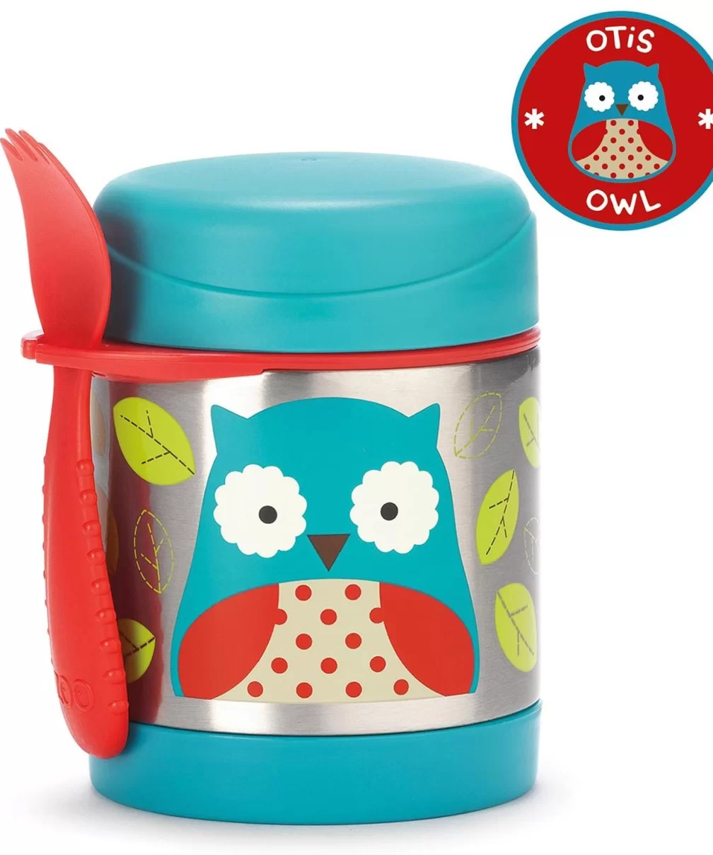 Skip Hop Zoo Paslanmaz Çelik Termos 325 ml Baykuş