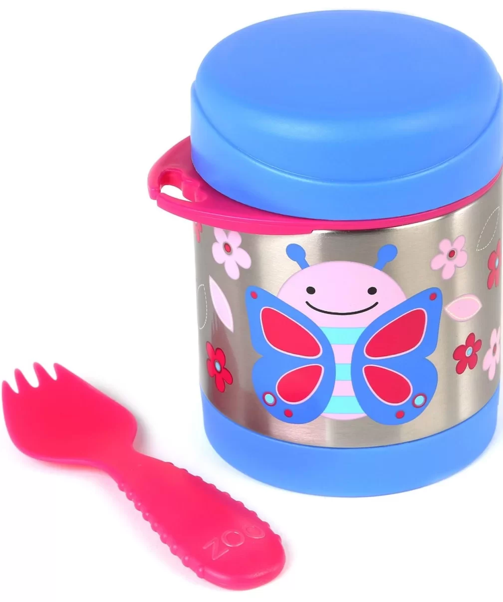 Skip Hop Zoo Paslanmaz Çelik Termos 325 ml Kelebek