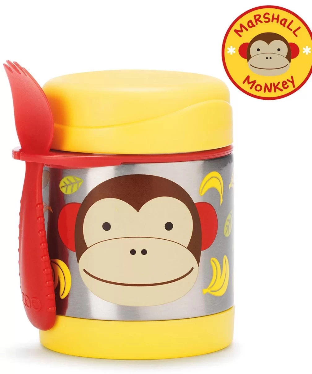 Skip Hop Zoo Paslanmaz Çelik Termos 325 ml Maymun