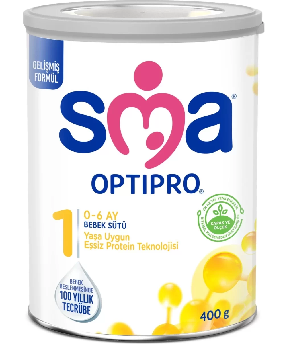 SMA Optipro Probiyotik 1 Bebek Devam Sütü 0-6 Ay 400 Gr