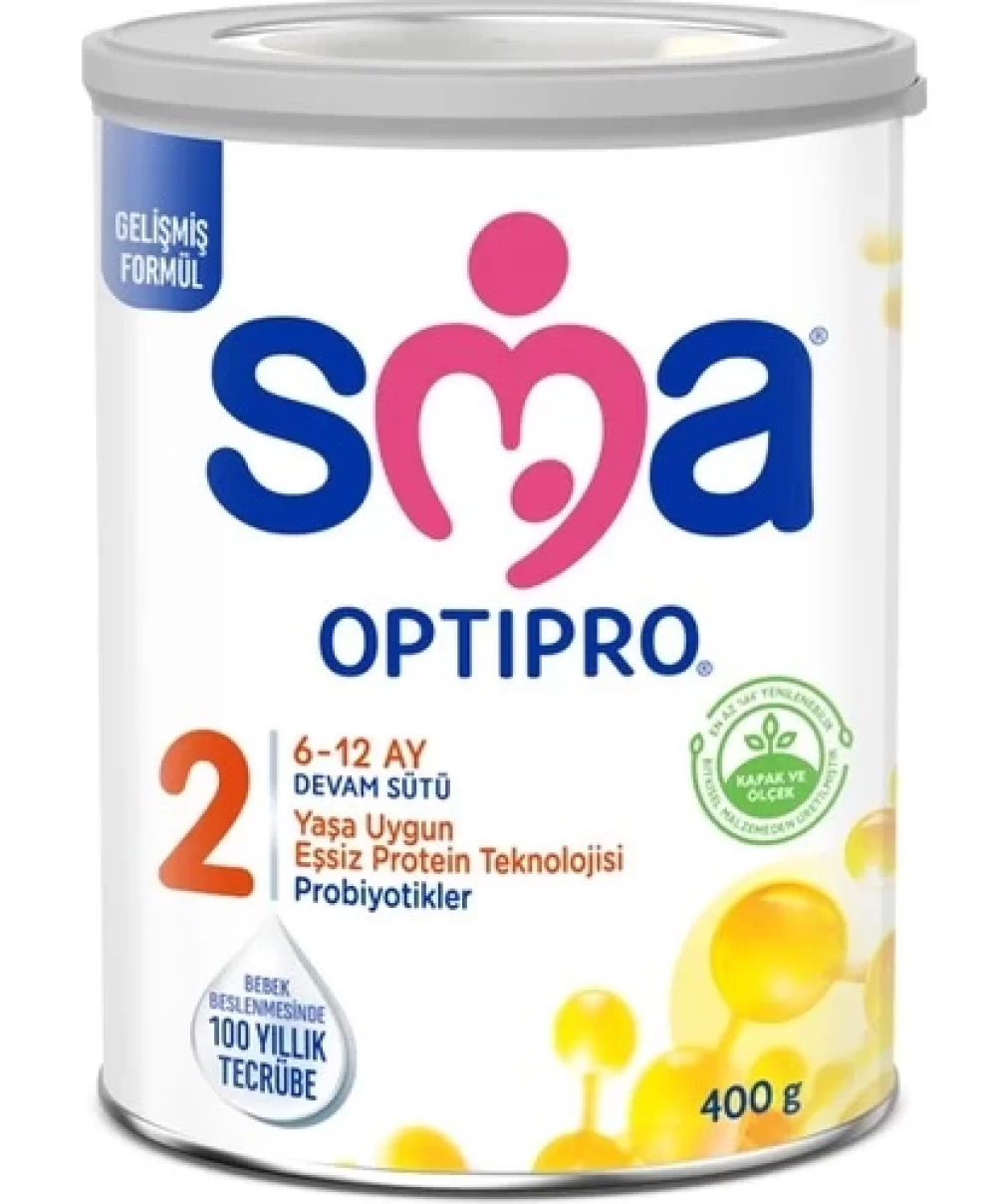 SMA Optipro Probiyotik 2 Bebek Devam Sütü 6-12 Ay 400 Gr