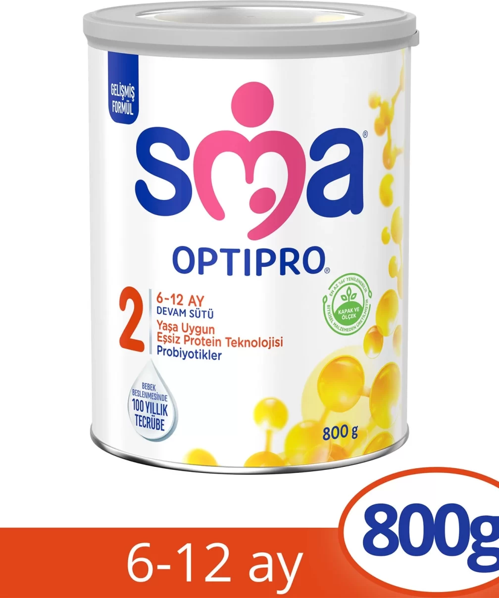 SMA Optipro Probiyotik 2 Bebek Devam Sütü 6-12 Ay 400 Gr