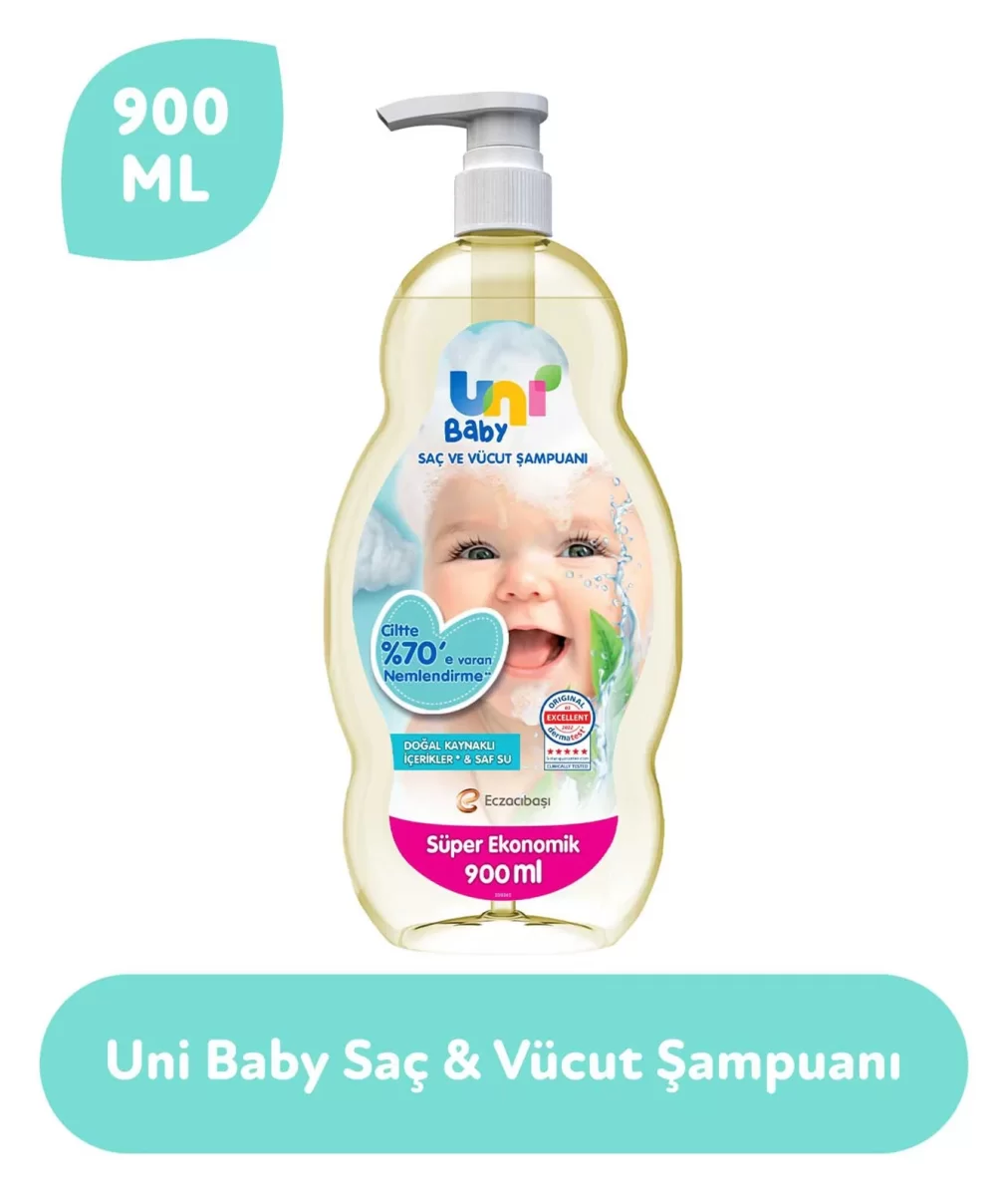 Uni Baby Bebek Şampuanı 900ml