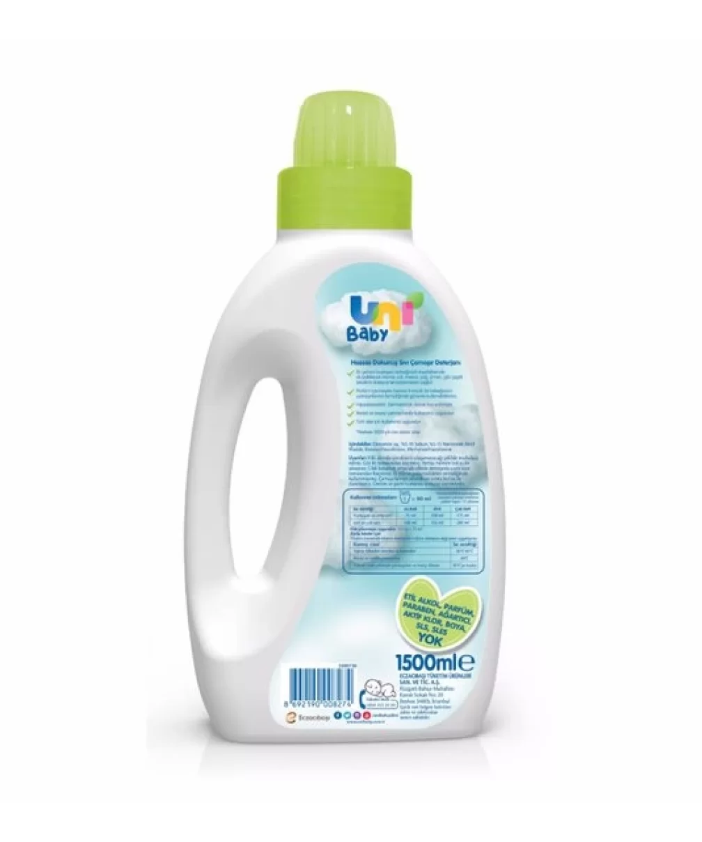 Uni Baby Sensitive Sıvı Çamaşır Deterjanı 1500 ml