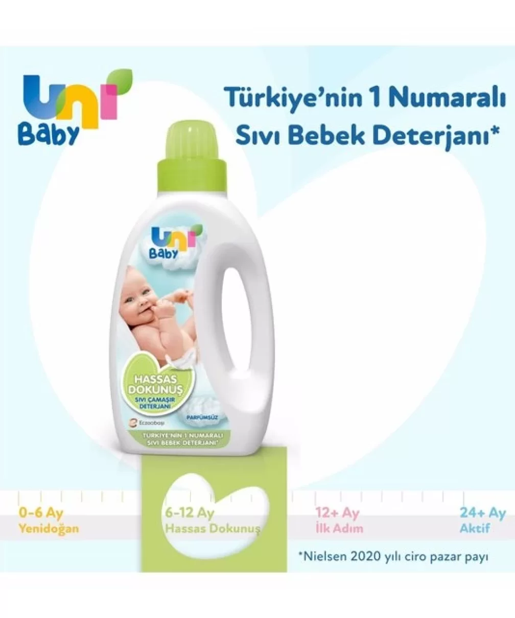 Uni Baby Sensitive Sıvı Çamaşır Deterjanı 1500 ml