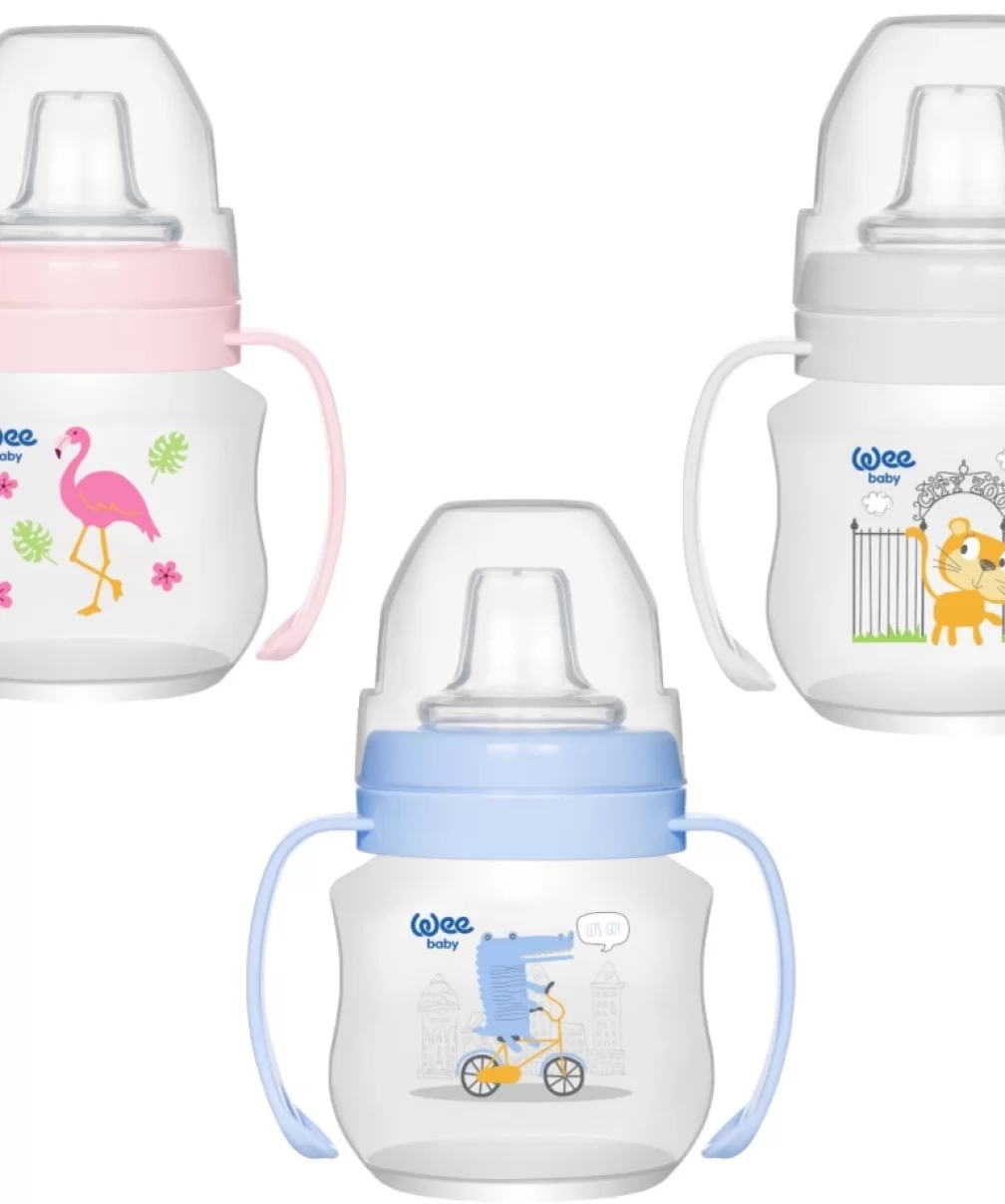 Wee Baby Akıtmaz Kulplu PP Antikolik Bardak 125 ml 753