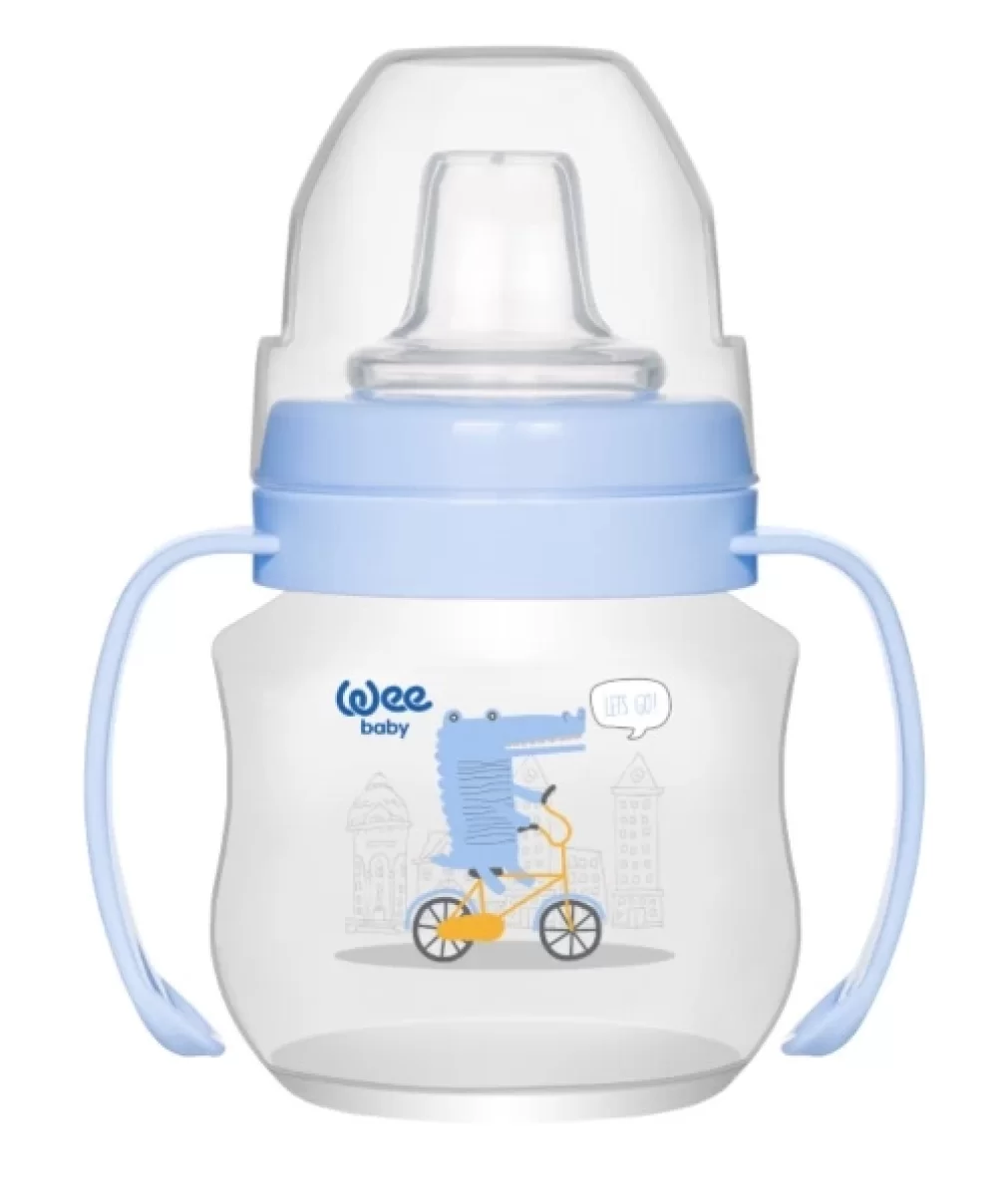 Wee Baby Akıtmaz Kulplu PP Antikolik Bardak 125 ml 753