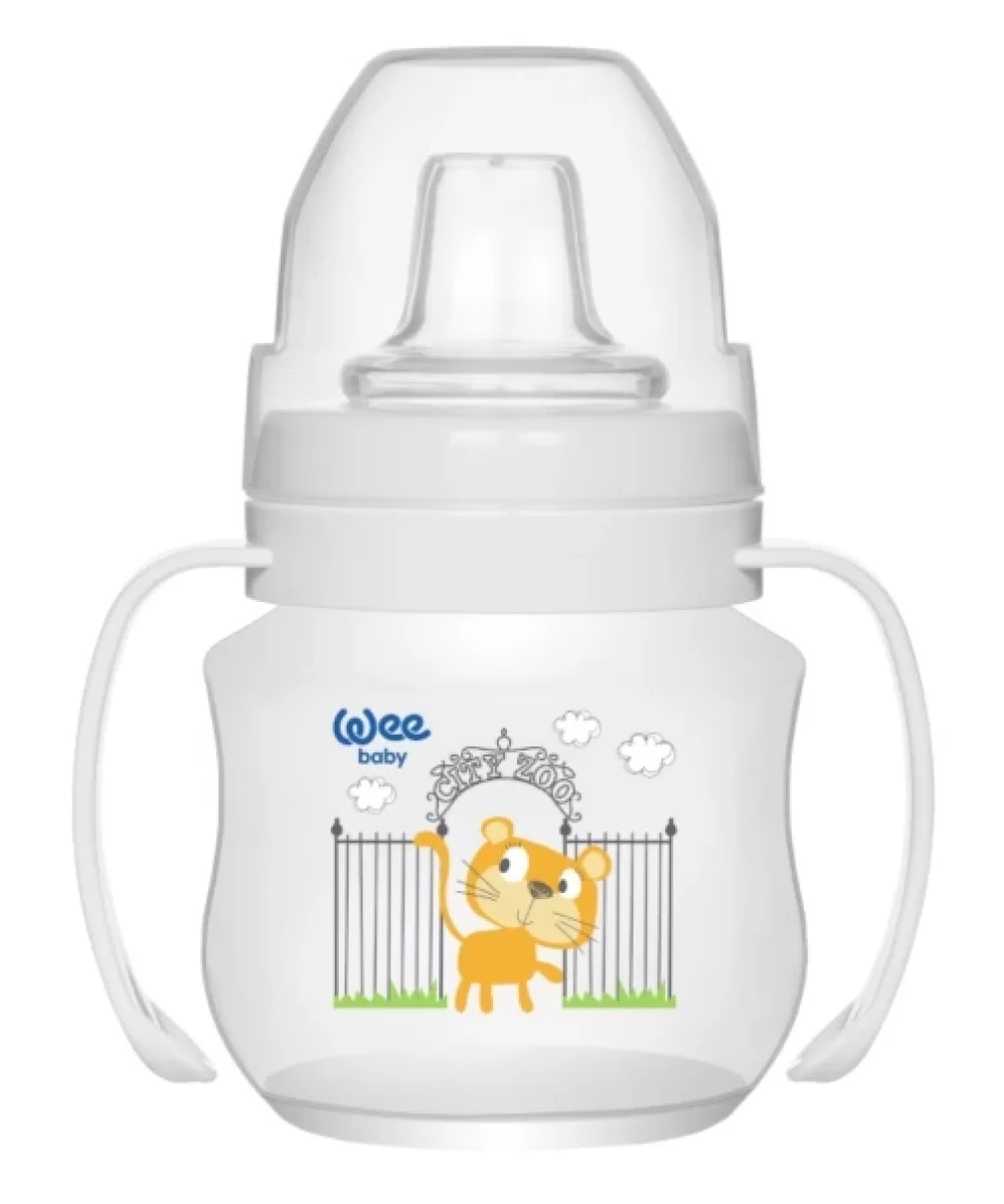 Wee Baby Akıtmaz Kulplu PP Antikolik Bardak 125 ml 753