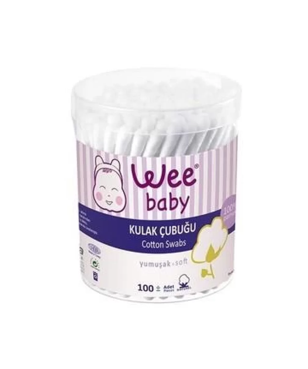 Wee Baby Kulak Temizleme Çubuğu (100 Adet) 905