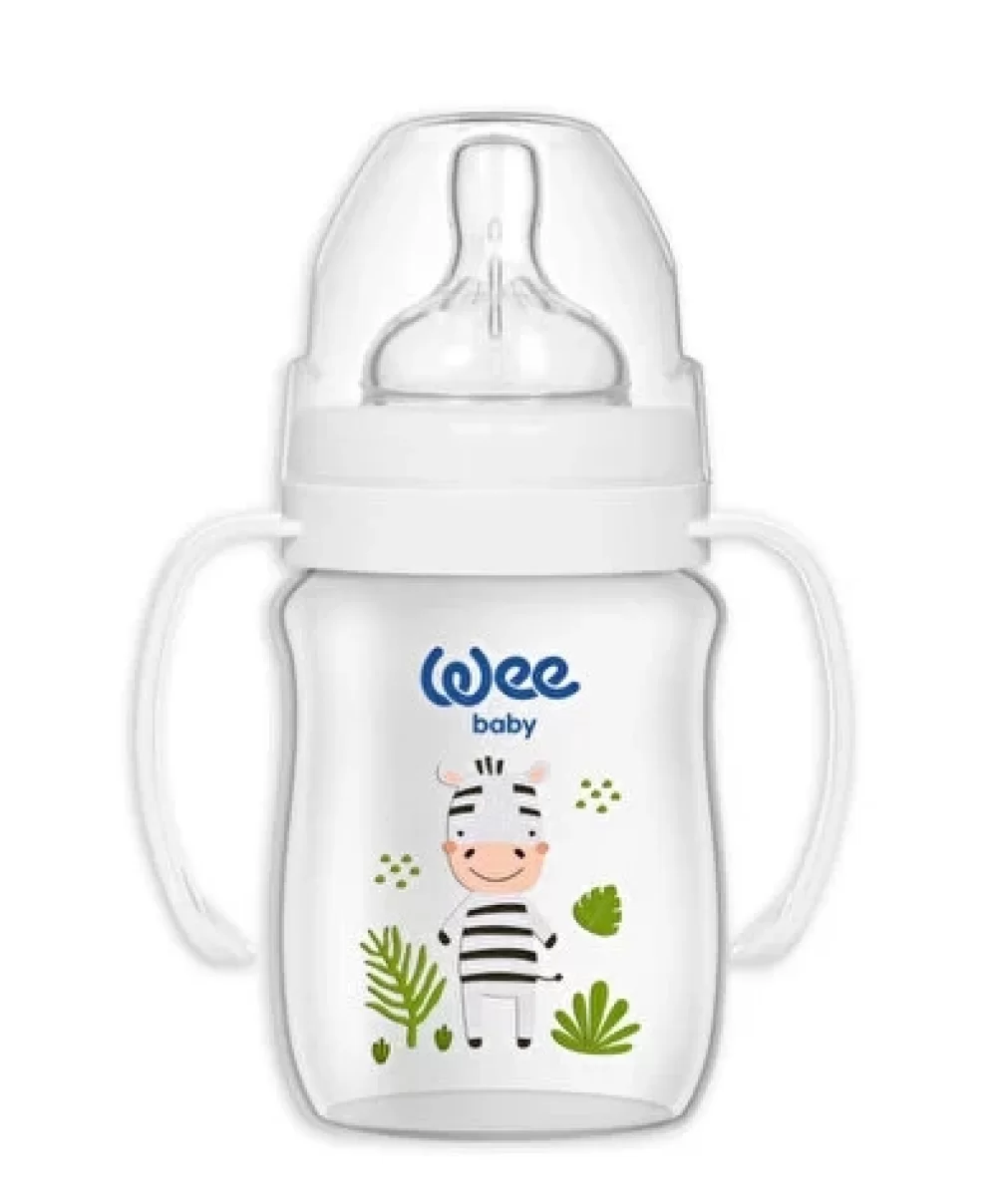 Wee Baby Safari Kulplu PP Biberon 250ml 484