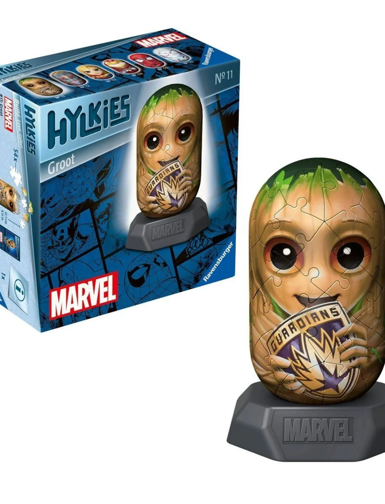 011606 Hylkies Marvel - Groot 54 parça Puzzle - No:11 - Ravensburger
