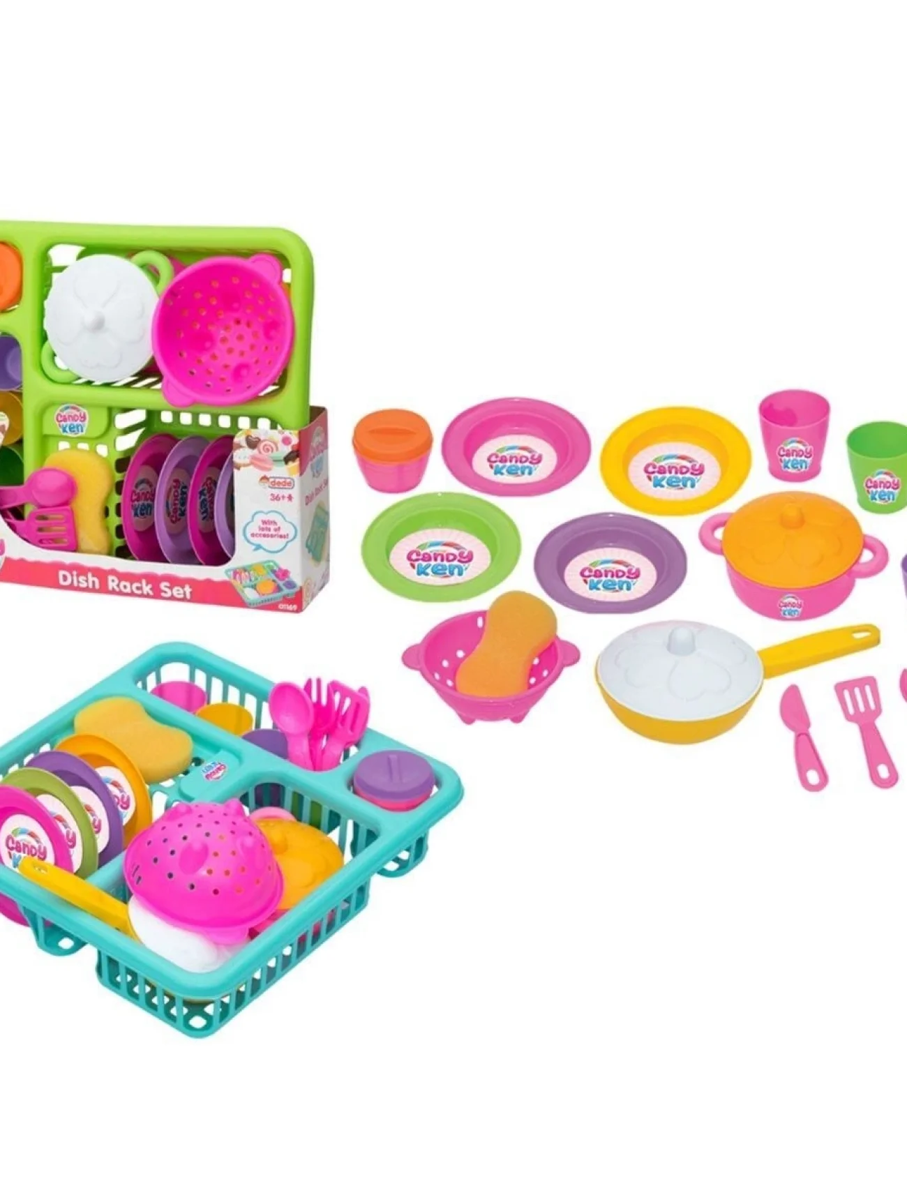 01169 Candy Bulaşık Seti -Dede