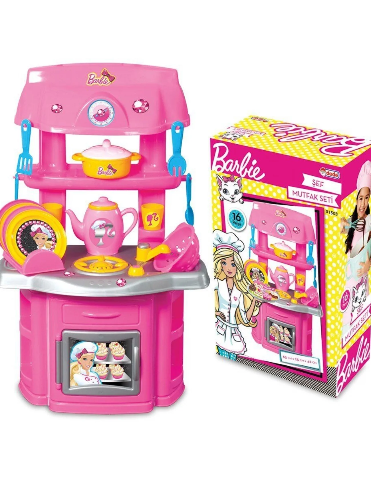 01503 BARBİE ŞEF MUTFAK SET