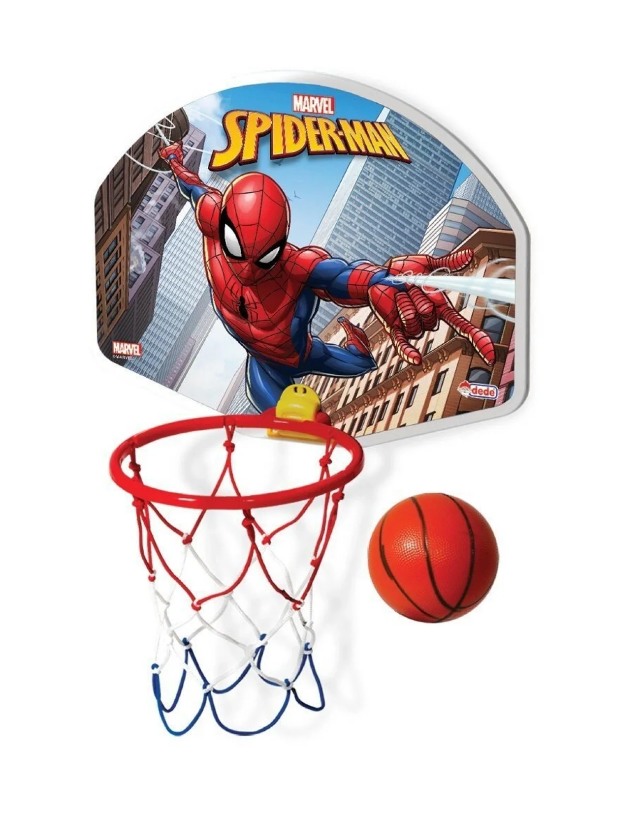 01522 Spiderman Basket Potası Orta Boy- Fentoys