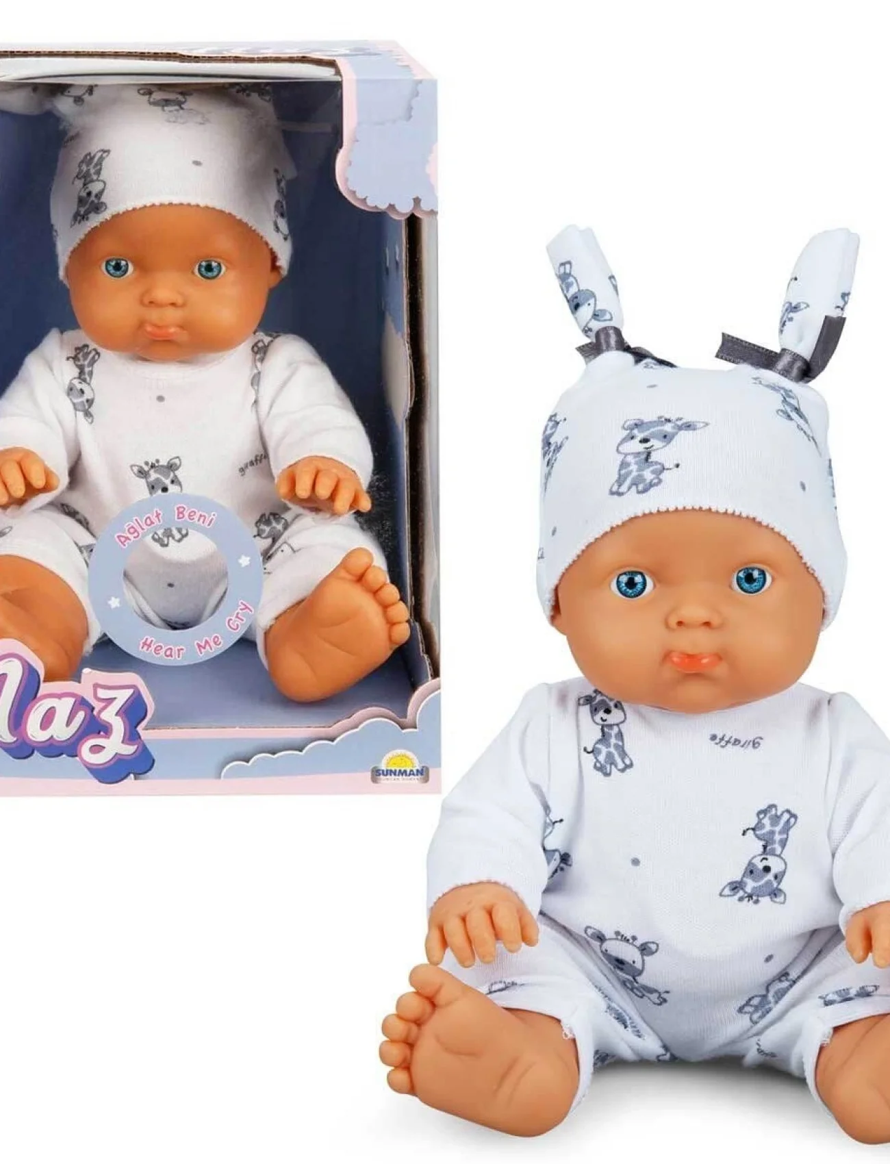 020020 Sunman, Naz Bebek Sesli, 23 cm / +3 yaş