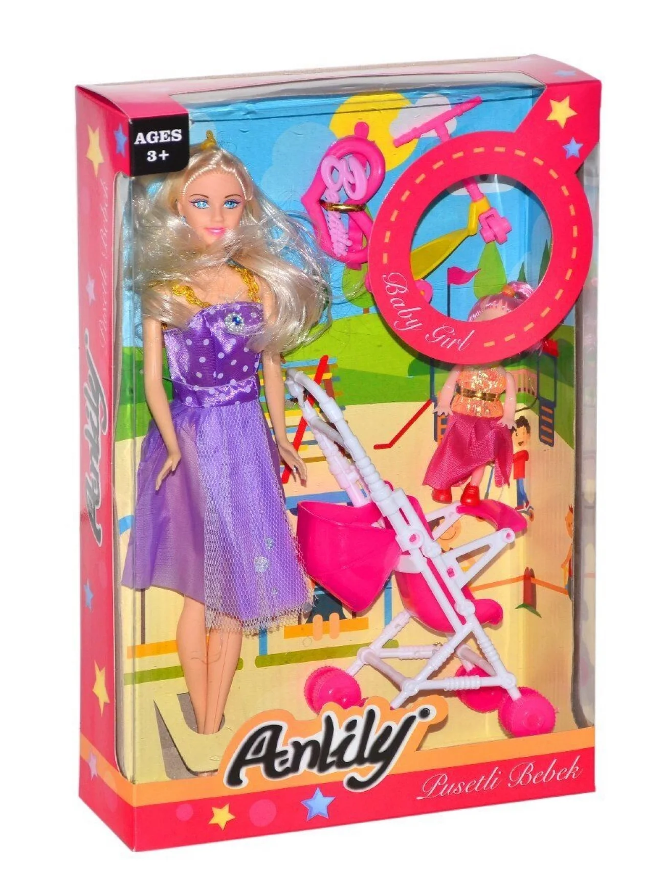 02269 Oydaş, Anlily Pusetli Bebek / +3 yaş