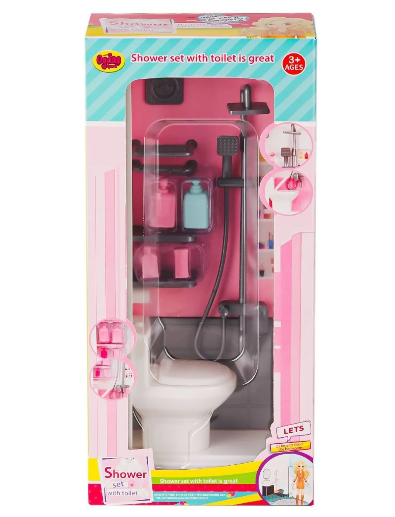 02379 Klozetli Banyo Oyun Seti -Oydaş Oyuncak