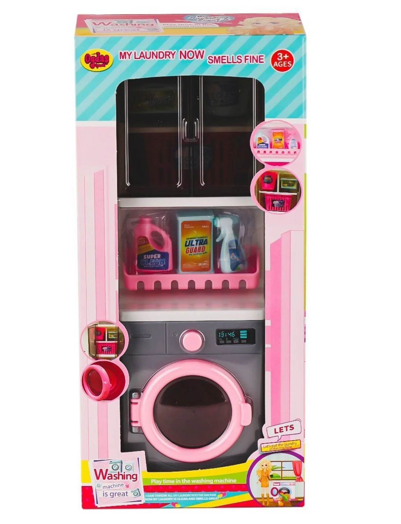 02380 Çamaşır Makinesi Oyun Seti -Oydaş Oyuncak