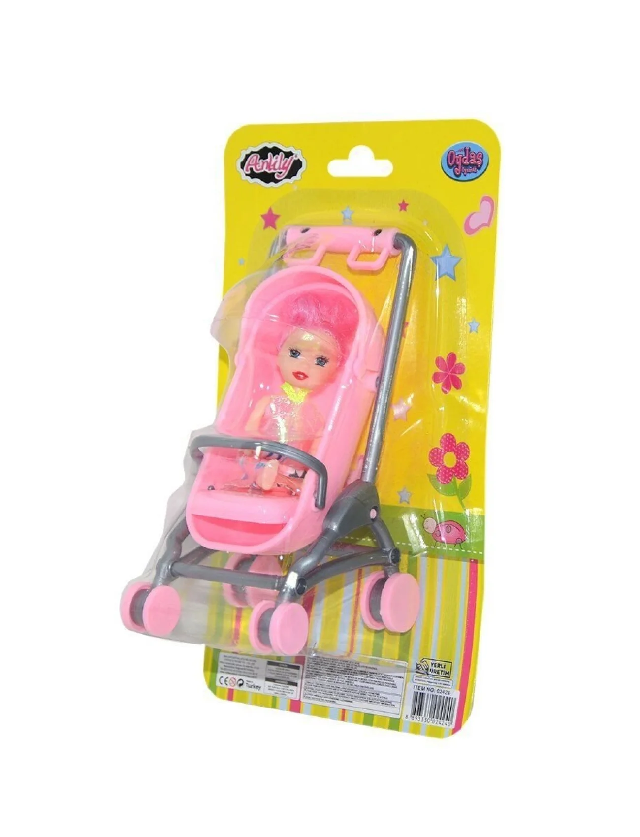 02424 Oydaş, Anlily Pusetli Bebek / Kartela / +3 yaş