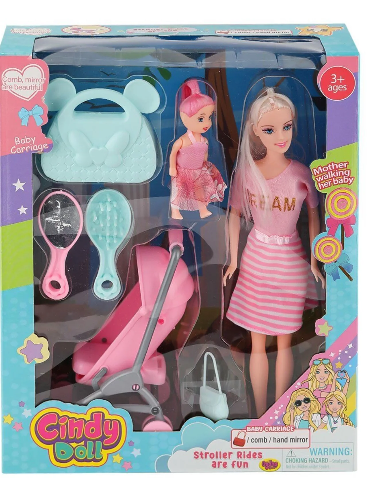 02426 Anlily Pusetli Bebek -Oydaş Oyuncak