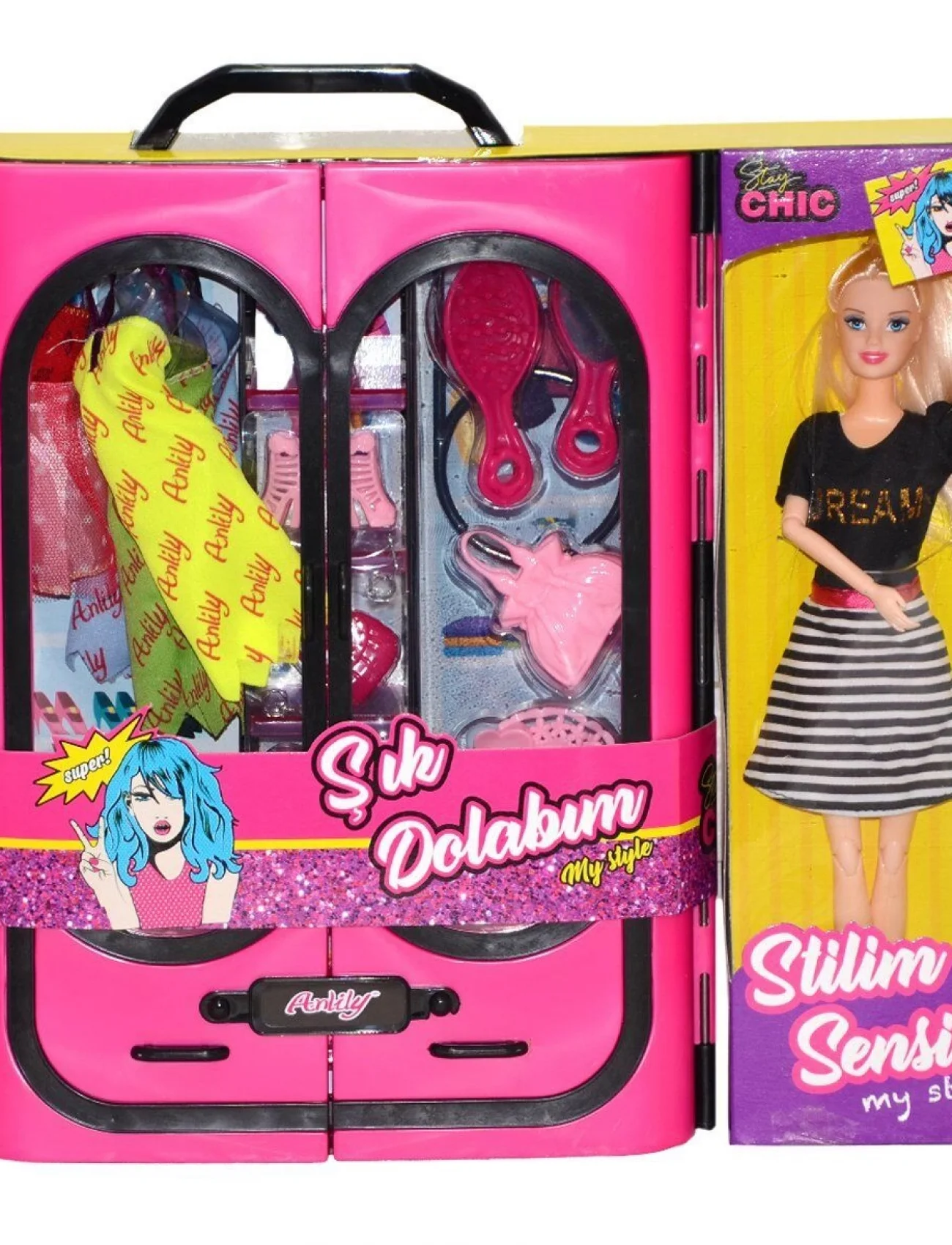 02441 Oydaş, Anlily Bebek ve Elbise Dolabı