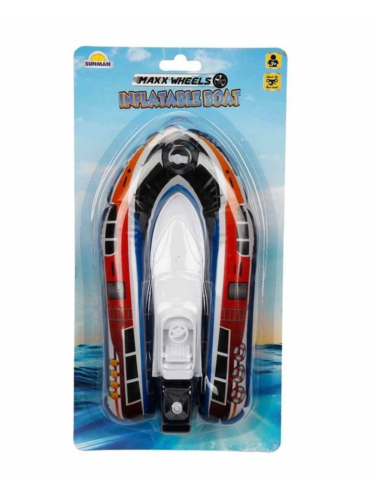 02550 Maxx Wheels Şişirilebilen Kurmalı Bot 26 cm.