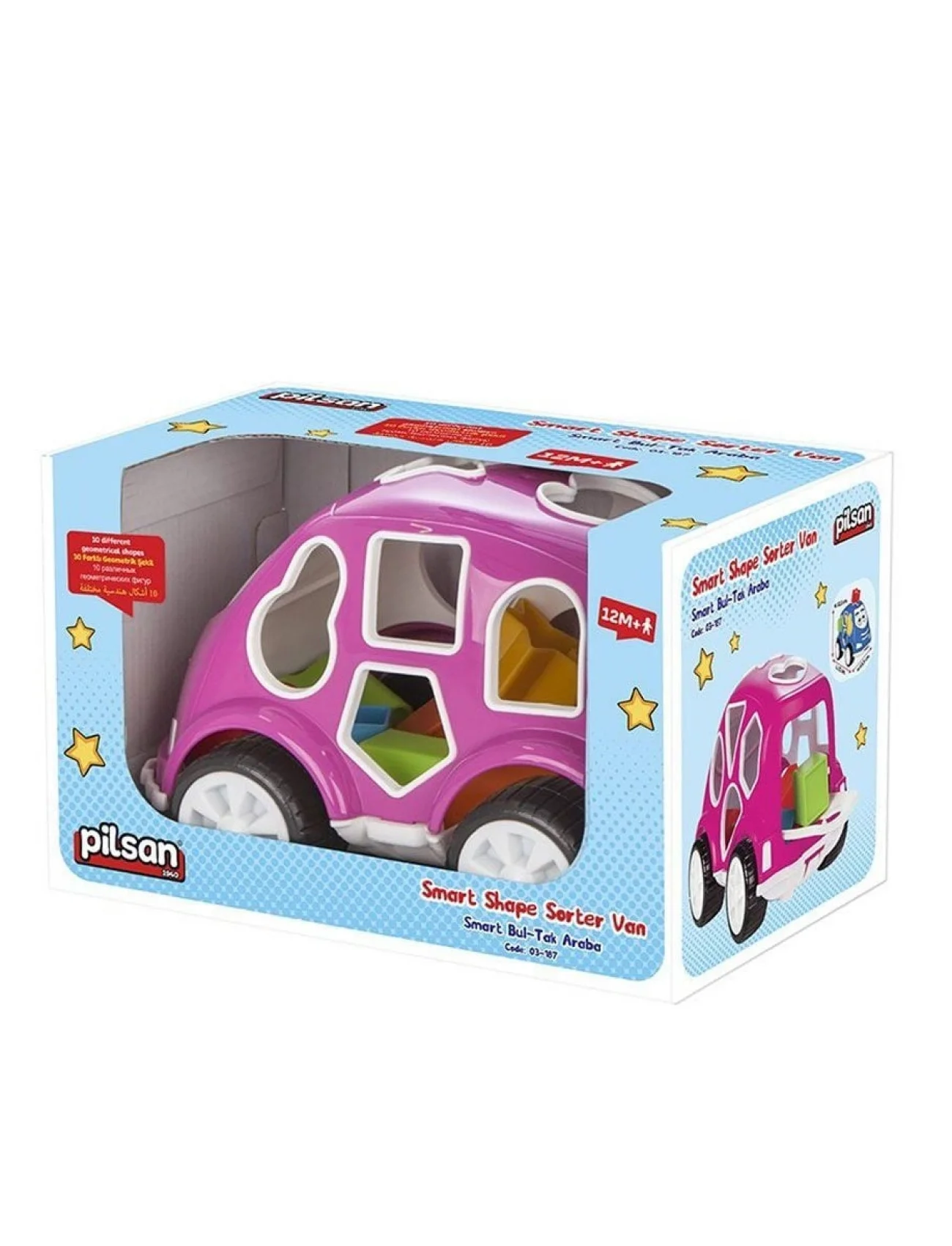 03 187 Pilsan, Smart Bultak Pembe Araba