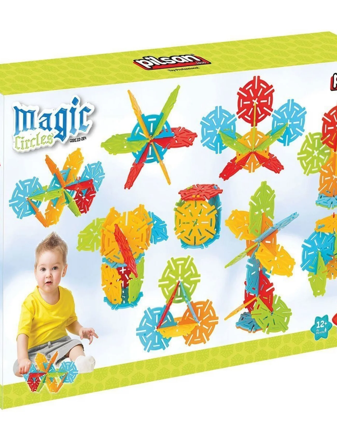 03 294 Pilsan Sihirli Daireler 80 Parça