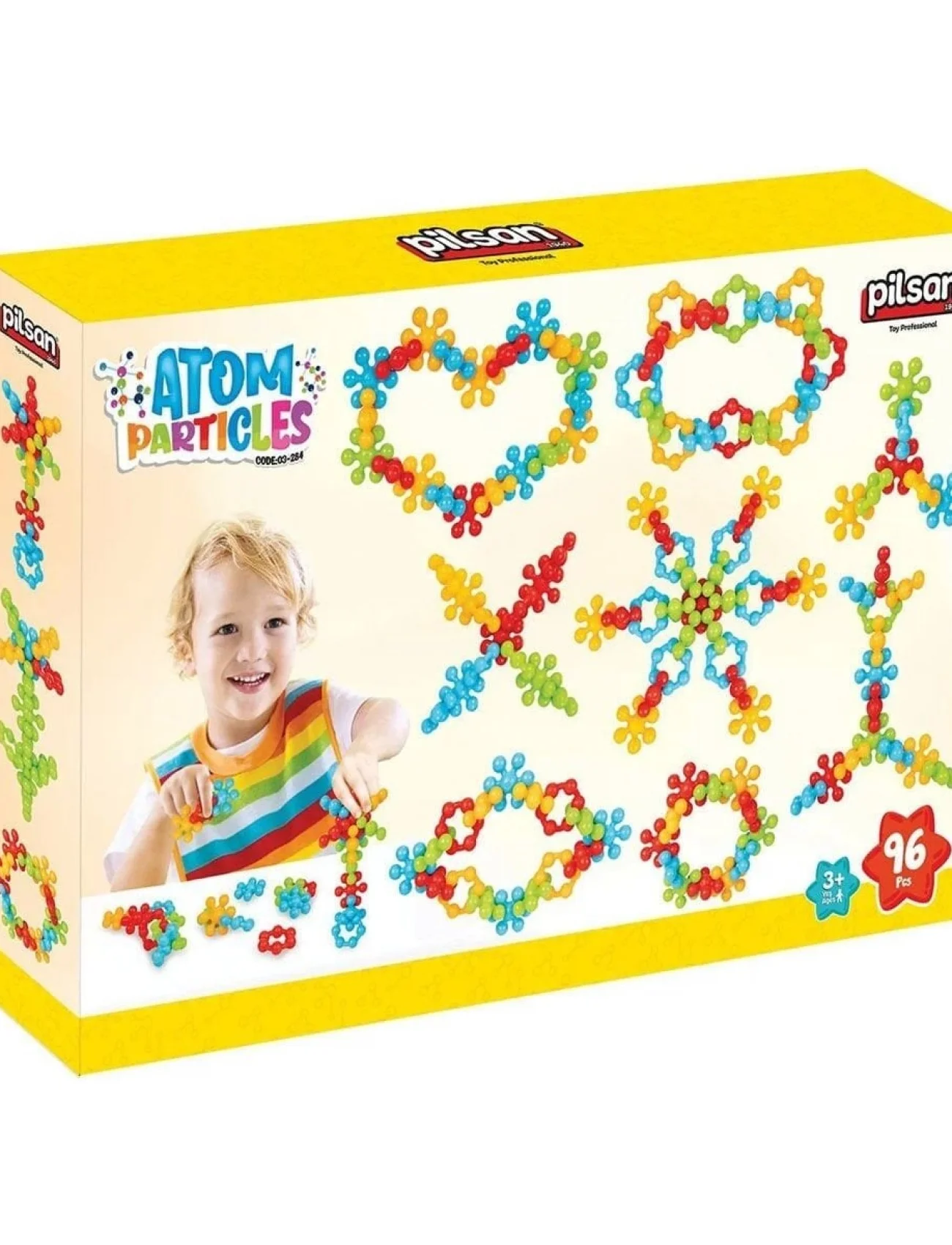 03 300 Pilsan Atom Parçaları 96 Parça