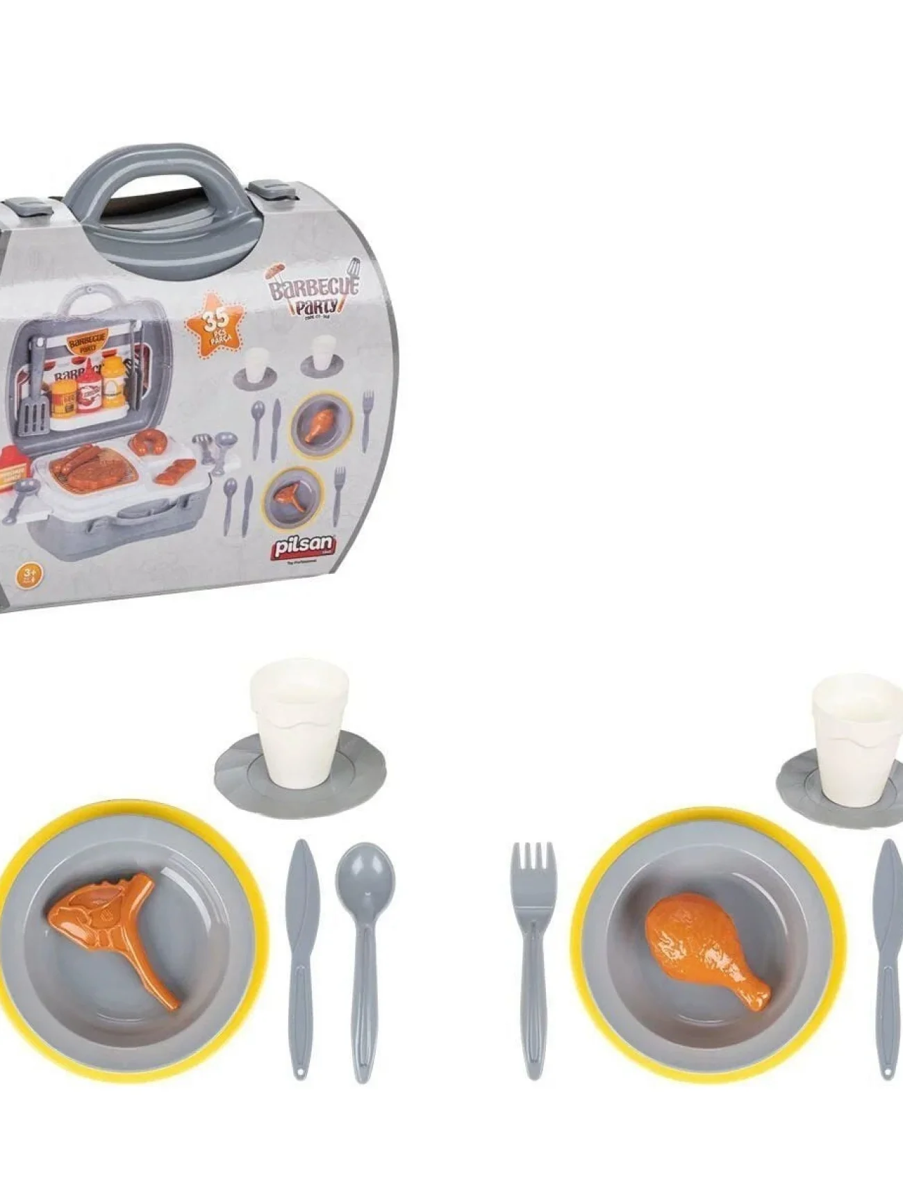 03 368 Pilsan Çantalı Barbekü Seti