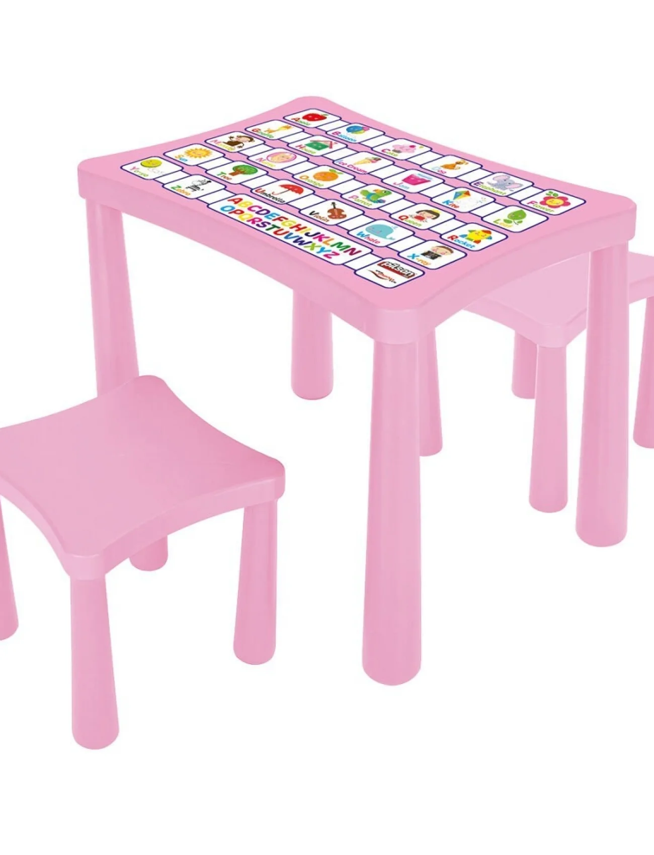 03 493 STORY İKİ TABURELİ MASA (PEMBE)