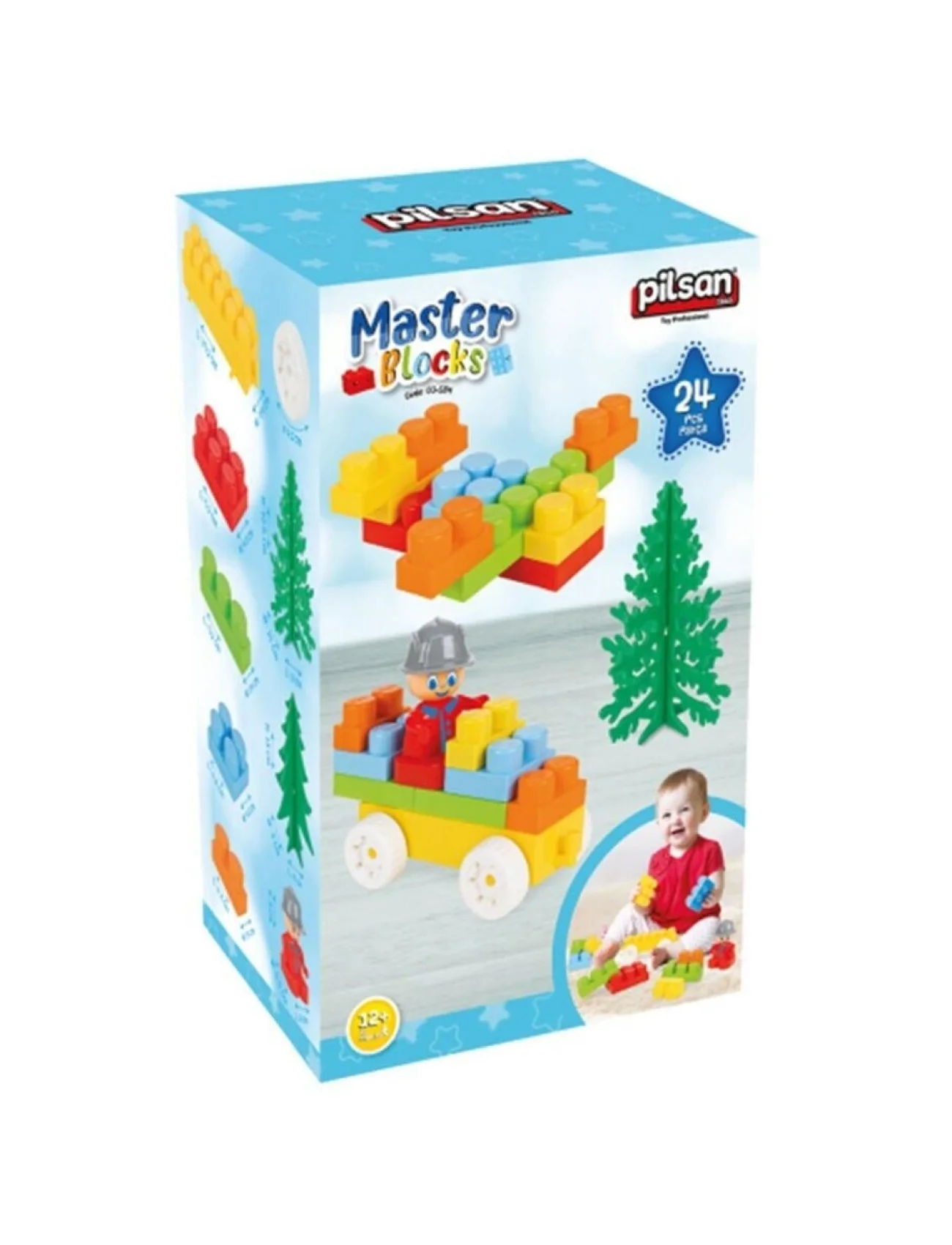03 584-1010358401002 AKSESUARLI MASTER BLOKLAR 24 PARÇA