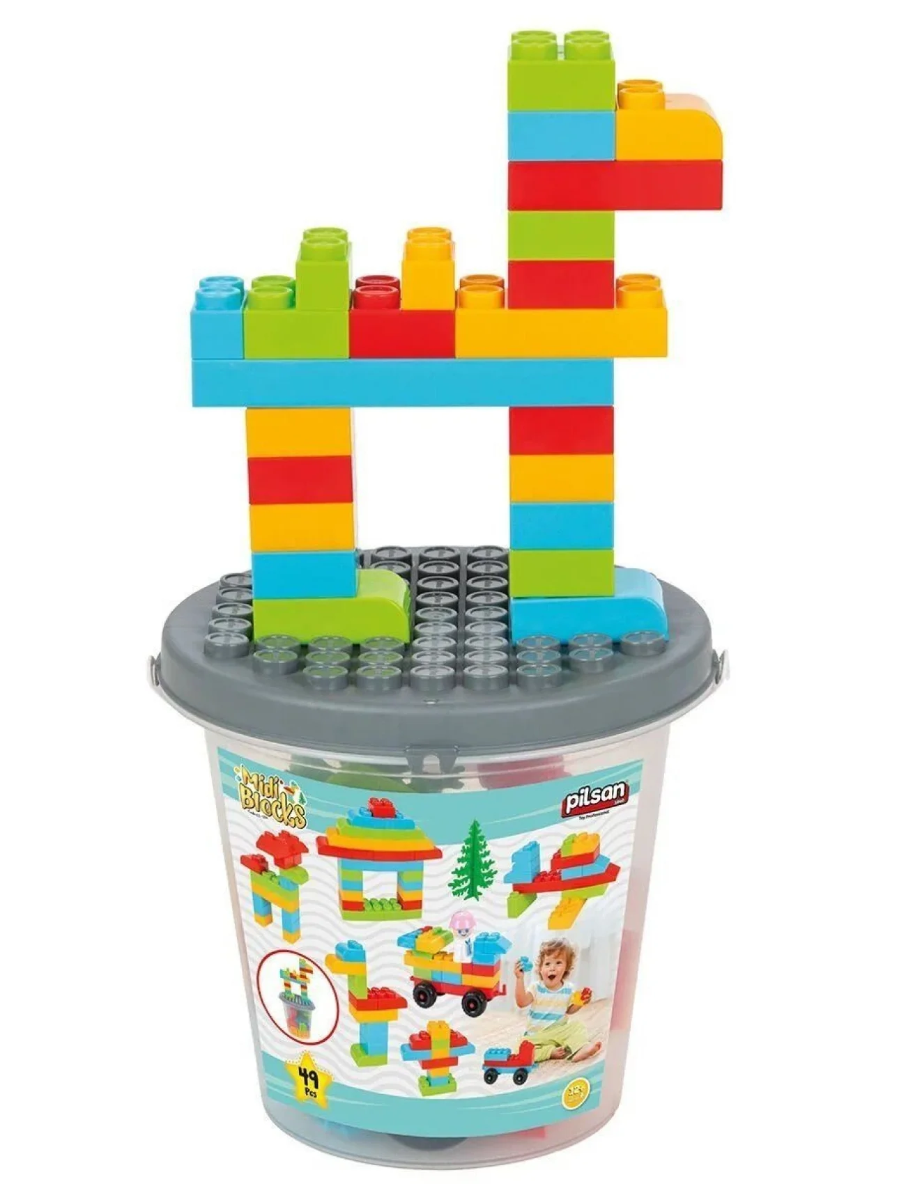 03 586 Midi Blok Seti -Pilsan Oyuncak