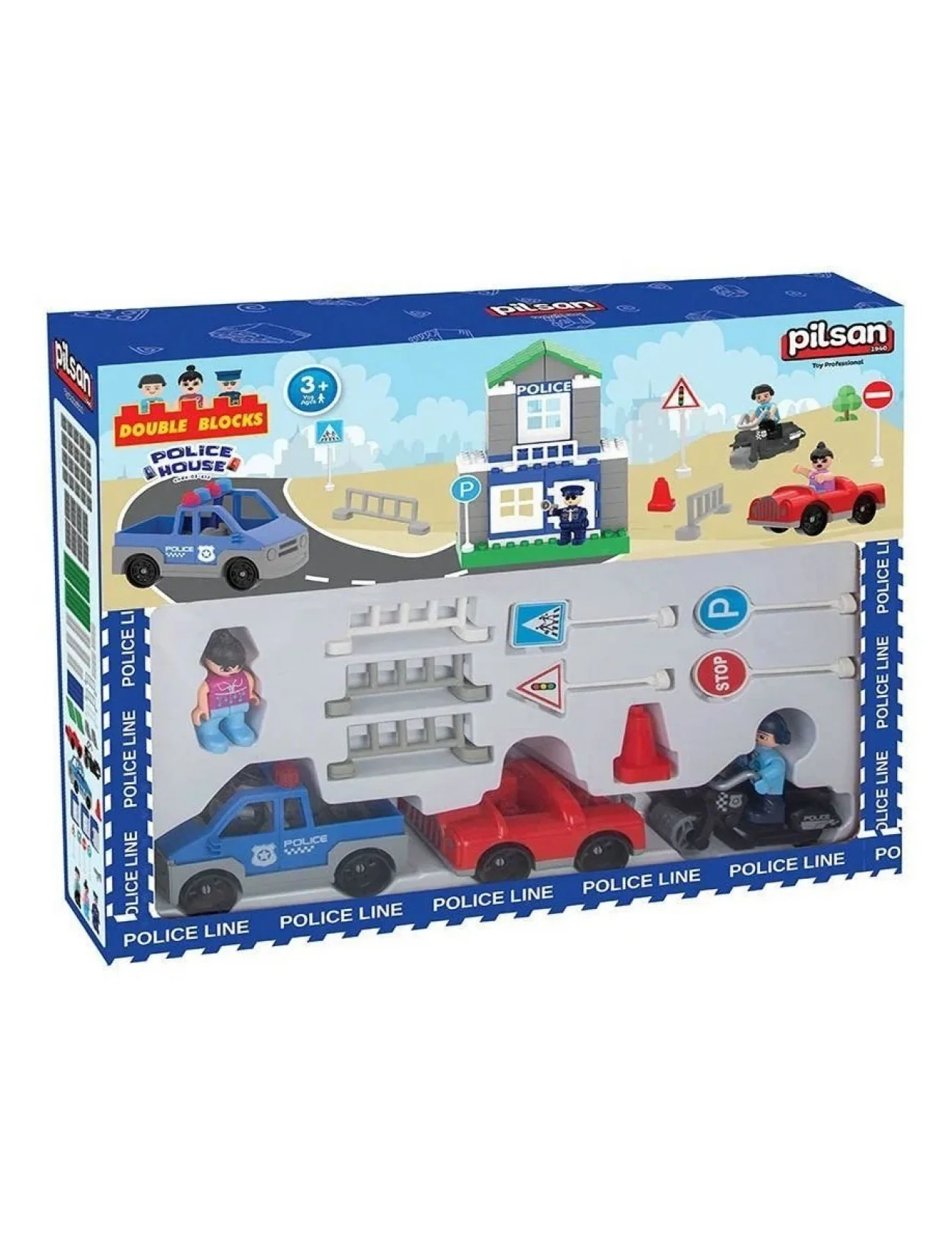 03 613 Pilsan Double Bloklar Trafik Kontrol Seti