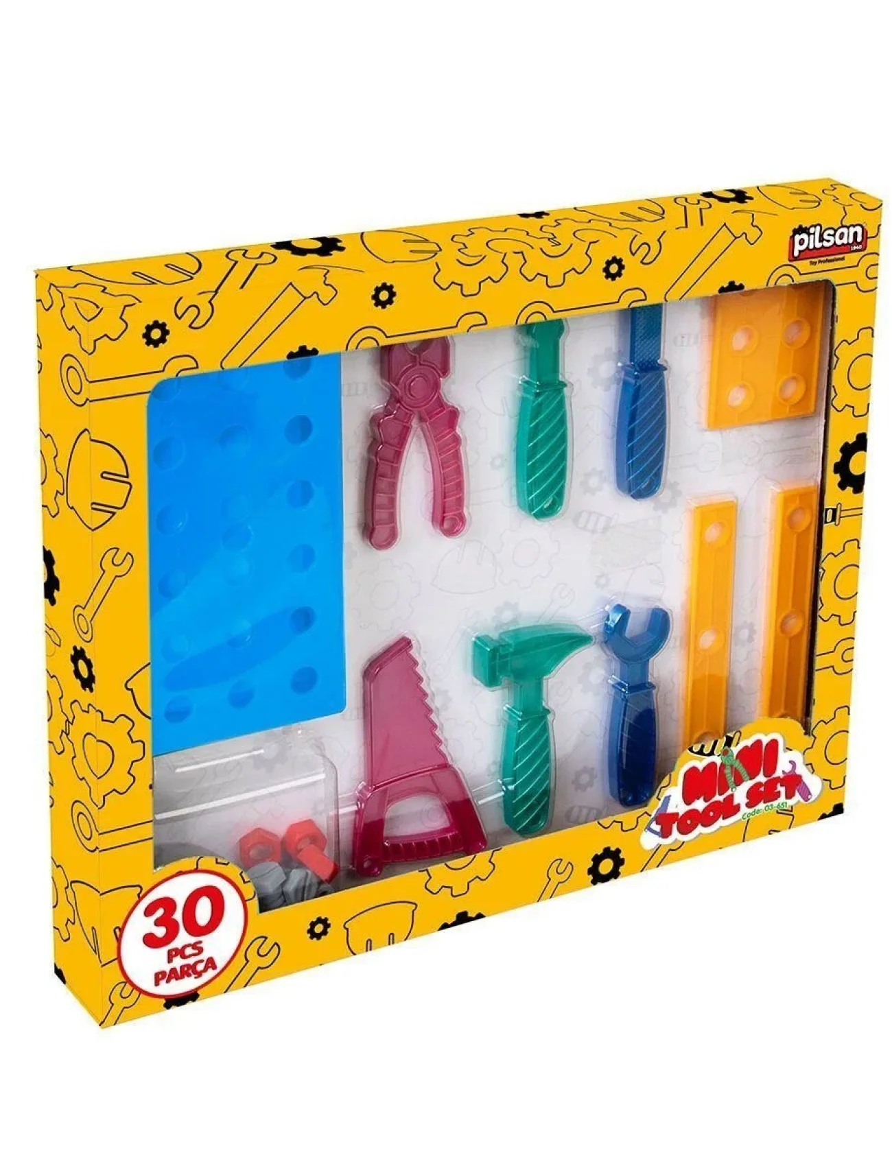 03 651 Mini Tamir Seti -Pilsan Oyuncak