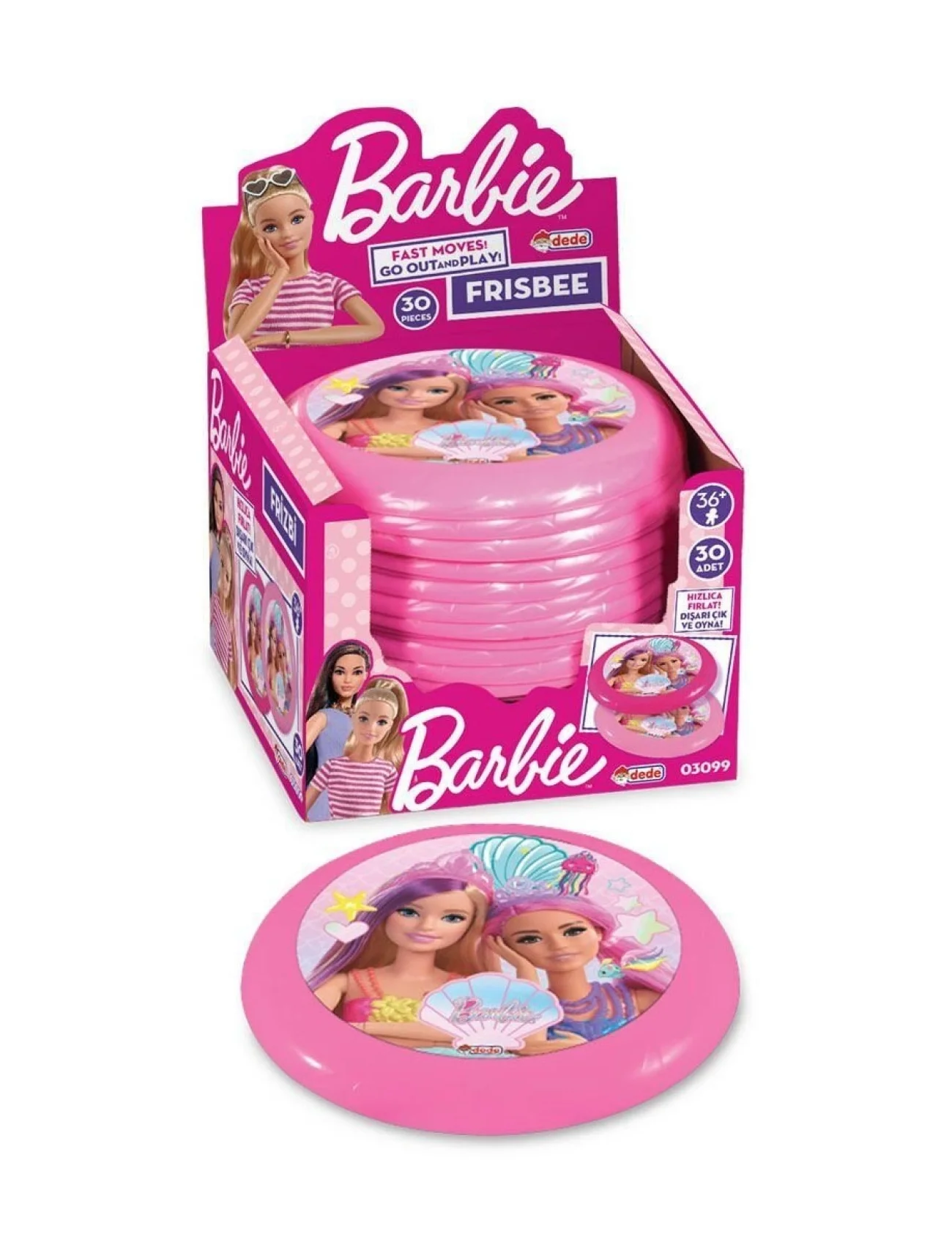 03099 Barvie Frizbi -Fentoys