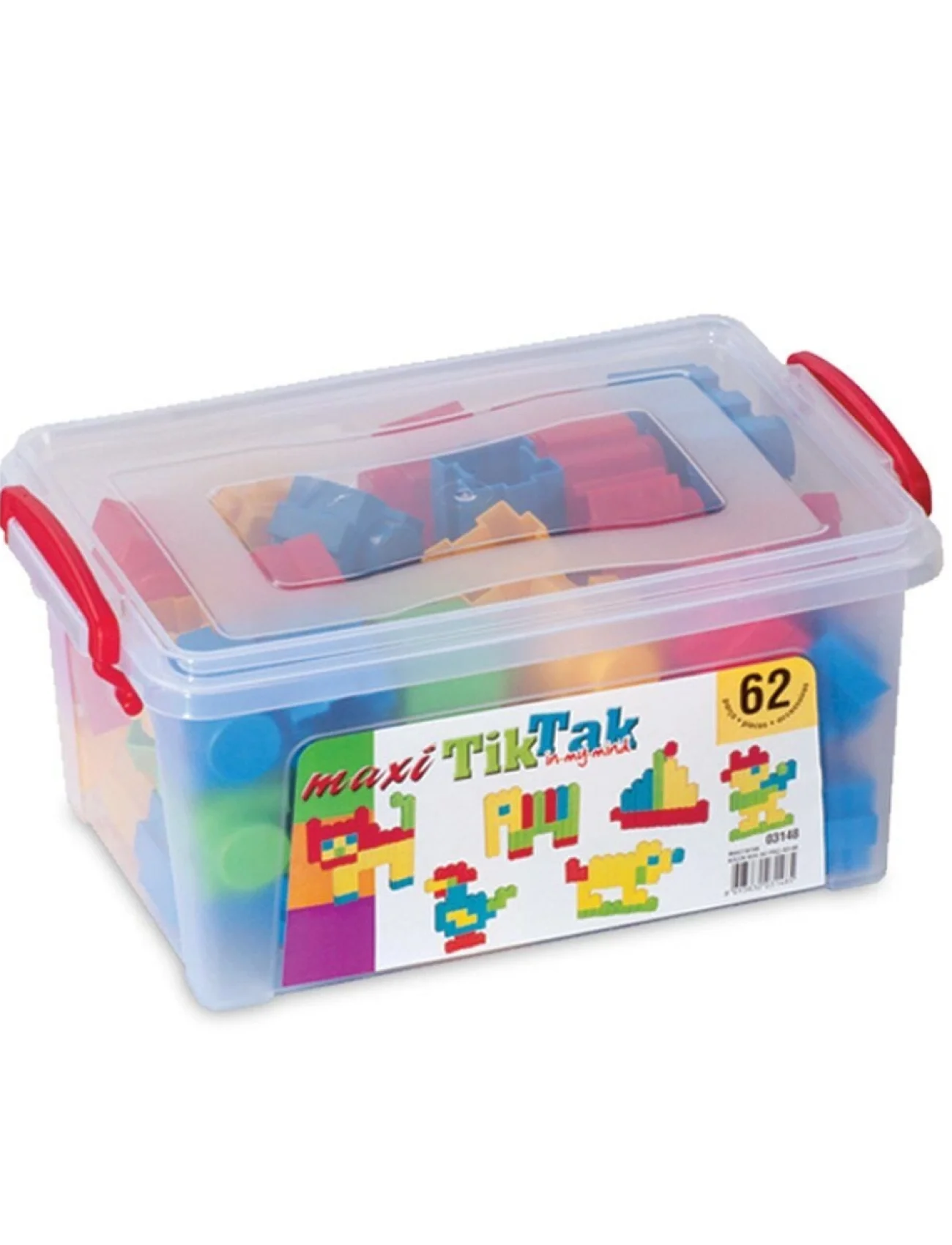 03148 MAXI TİK TAK  KÜÇÜK BOX 62 PARÇA