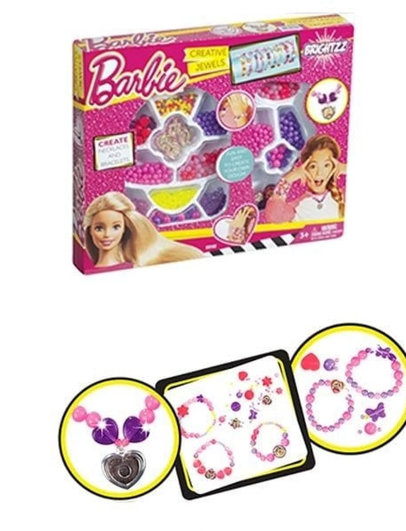 03182 BARBIE TAKI SETİ İKİLİ KUTU