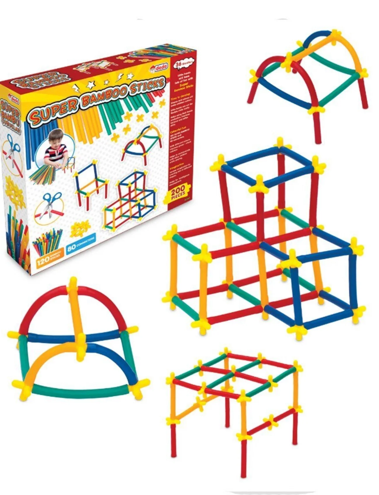 03461 SÜPER BAMBU ÇUBUKLAR 200 PARÇA