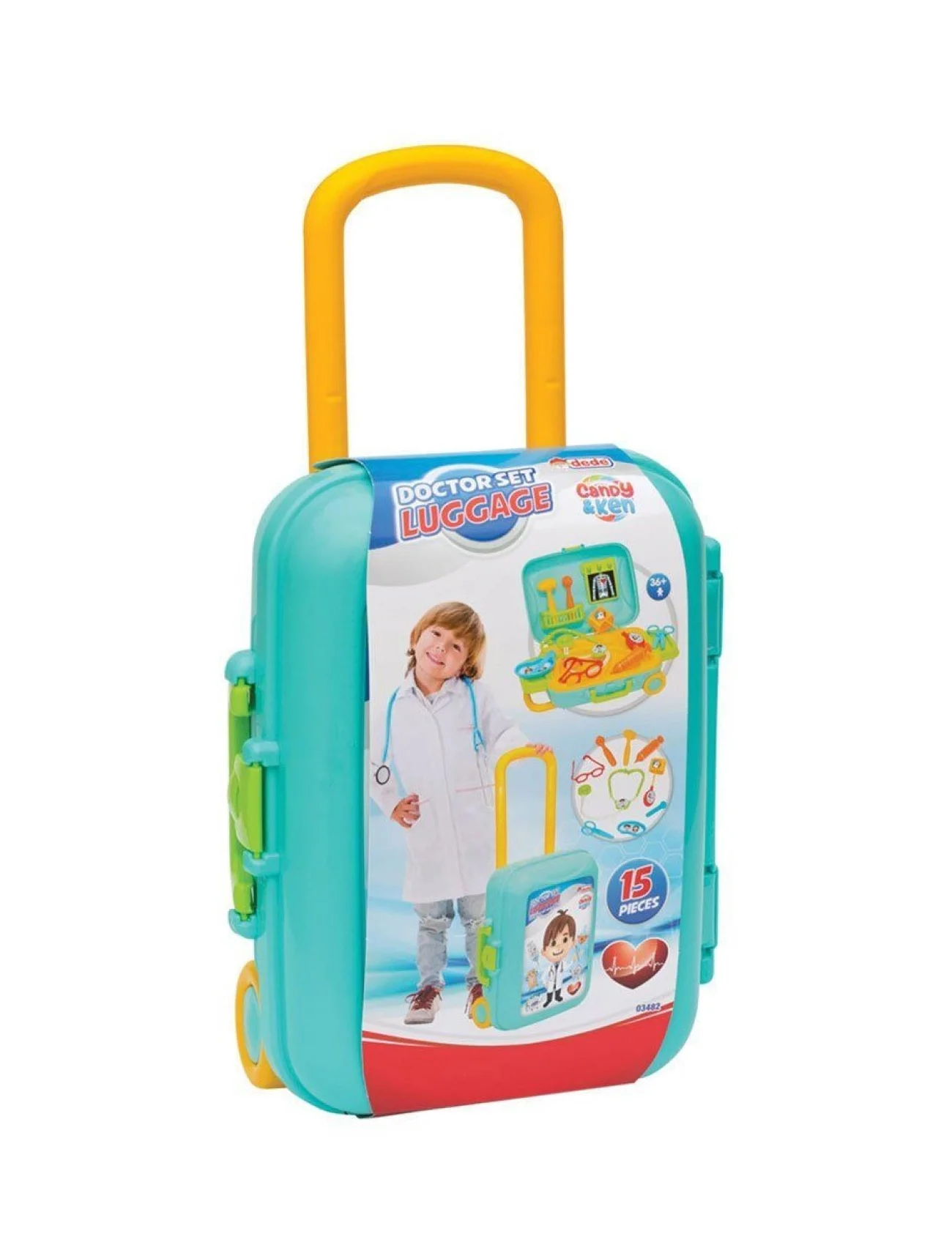 03482 Dede Doktor Set Bavulum(Ürün oyuncaktır)