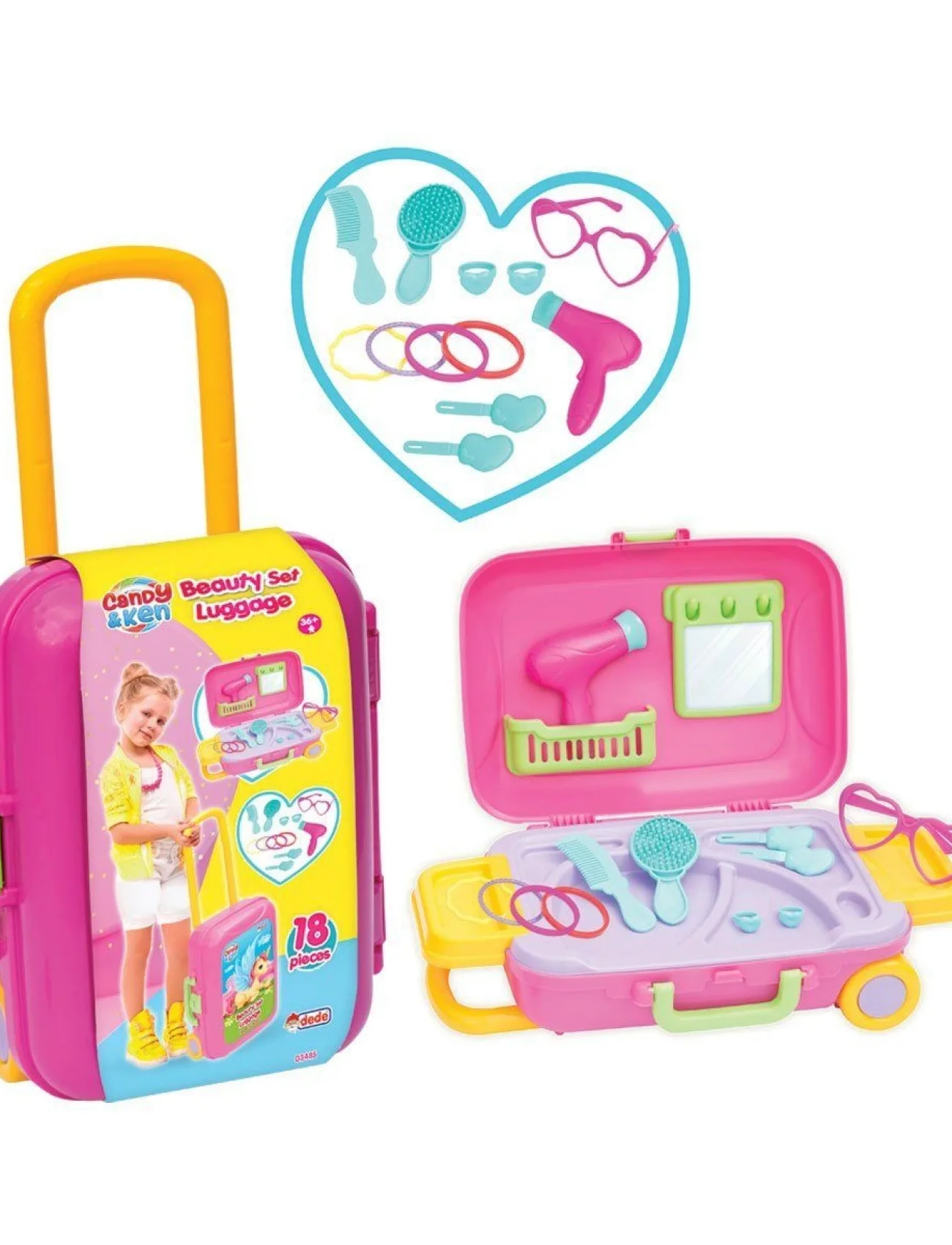 03485 CANDY GÜZELLİK SET BAVULUM