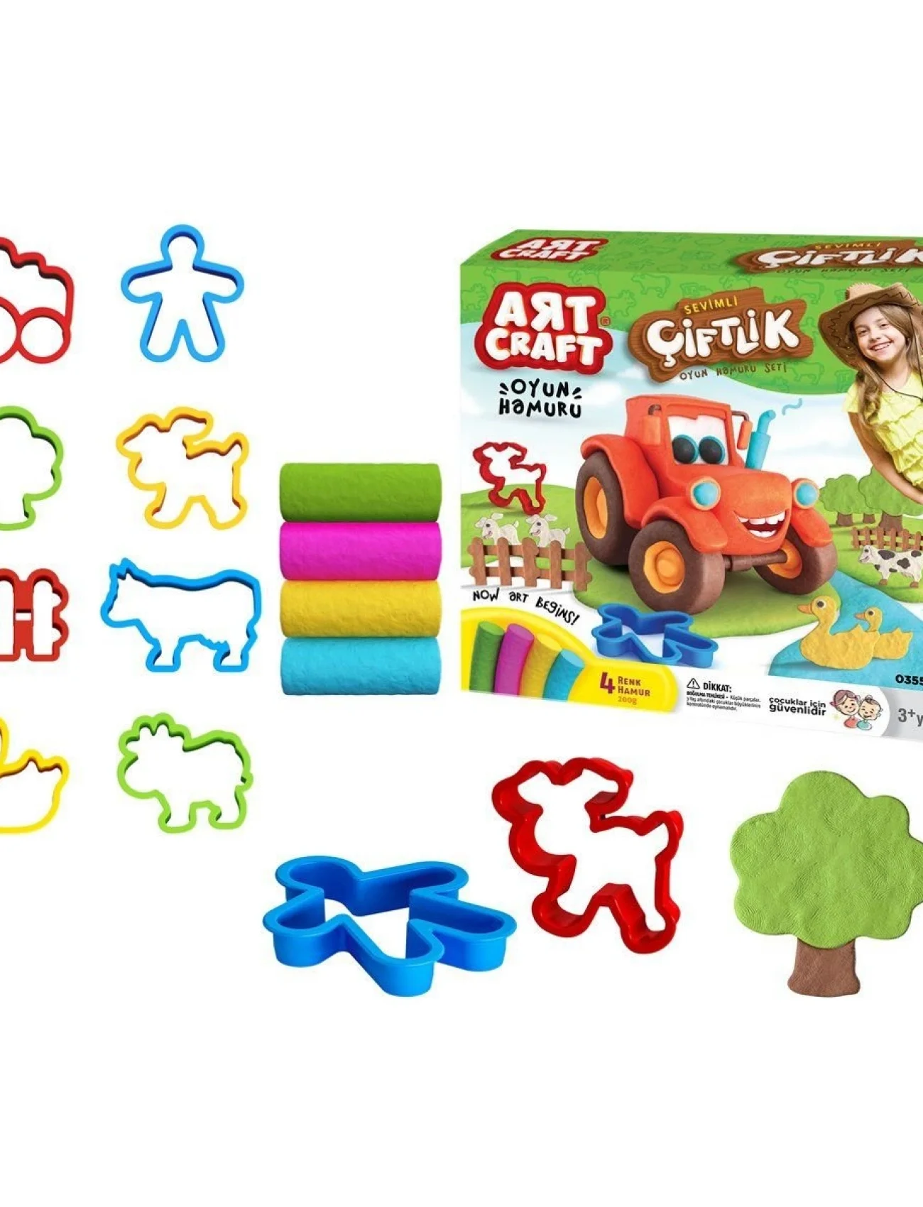 03558 ÇİFTLİK HAMUR SET 200GR