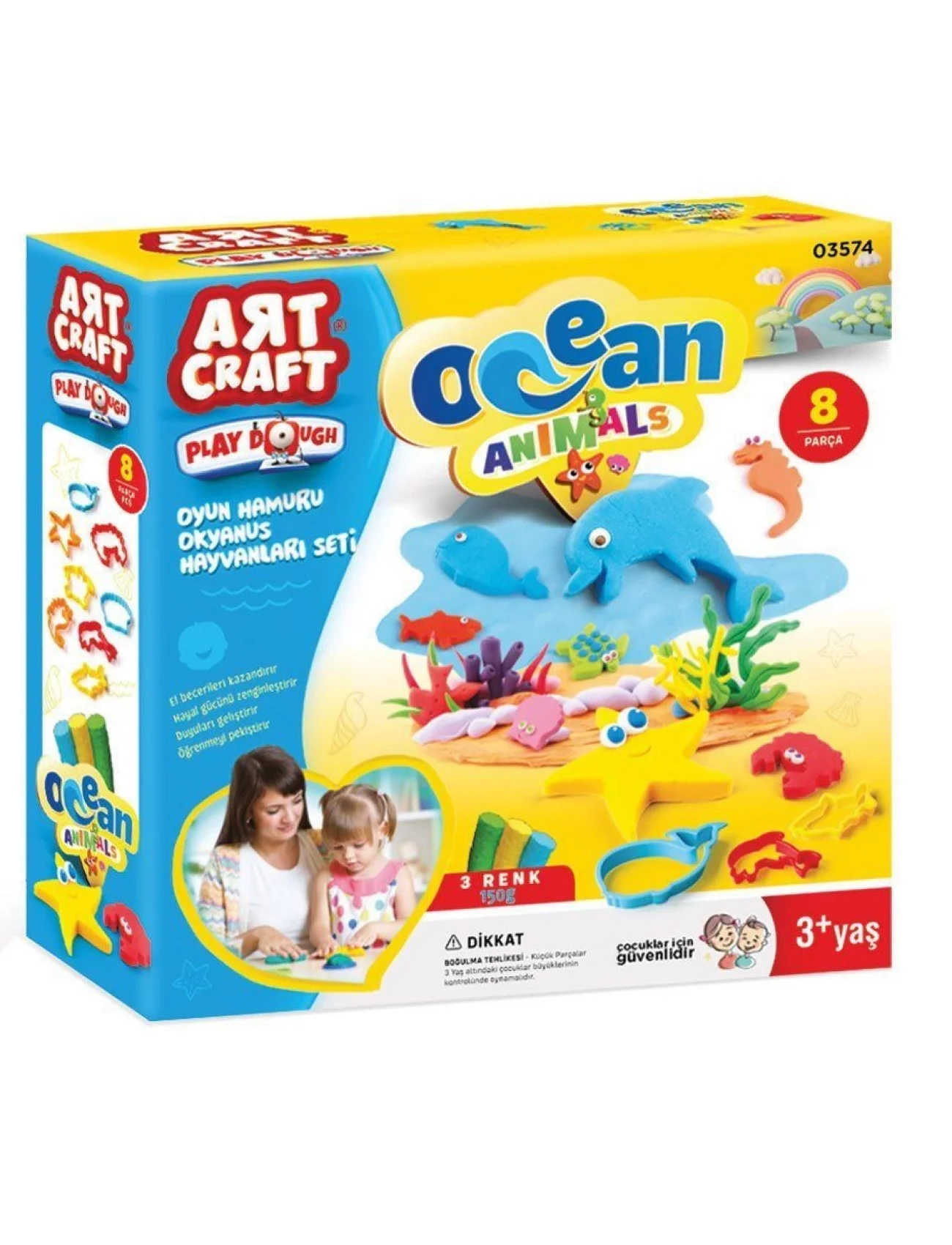 03574 OKYANUS HAY.SETİ OYUN HAMURU